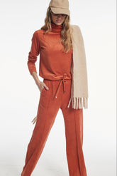 KNITTED CORDUROY CHINDI TROUSERS